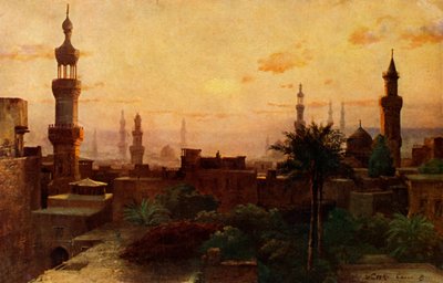 Morgen i Kairo, c1918-c1939. af Unbekannt