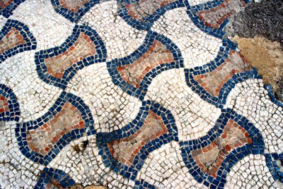 Mosaik fra en romersk villa, Montreal, Dordogne og Atlanterhavskysten, Frankrig af Unbekannt