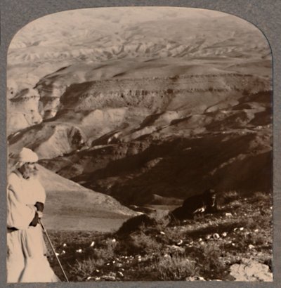 Moses syn på det forjættede land, c1900 af Unbekannt