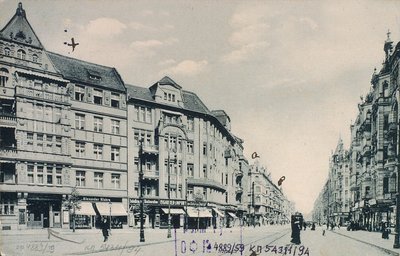 Motzstrasse, Berlin, Tyskland, 1910