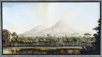 Vesuv, Kongeriget Napoli, ca 1767 af Unbekannt