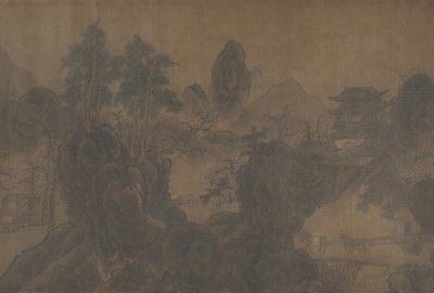 Bjerglandskab, muligvis 1600-tallet. af Unbekannt