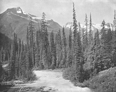 Mounts Cheops and Eremit, Selkirk Range of the Rockies, USA, c1900. af Unbekannt