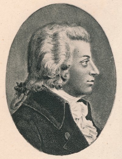 Mozart., 1895. af Unbekannt