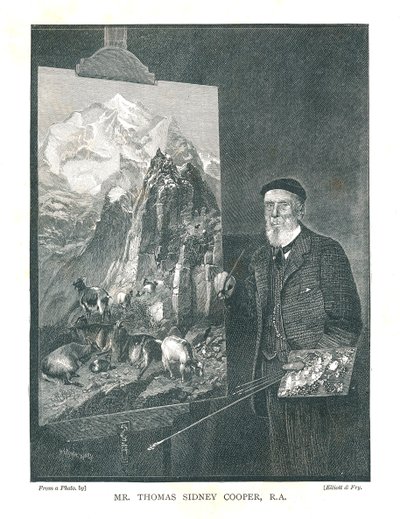 Thomas Sidney Cooper R.A, 1894 af Unbekannt