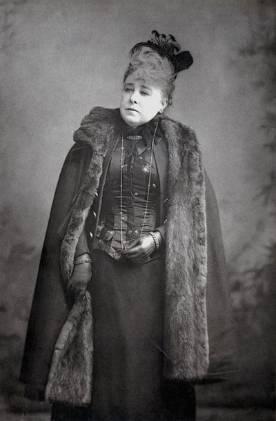 Mrs Bancroft født Marie Wilton 1840-1921, engelsk skuespillerinde, c1890 af Unbekannt
