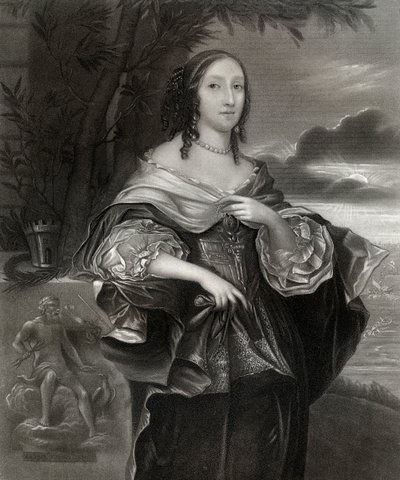 Mrs Claypole Elizabeth Cromwell, anden datter af Oliver Cromwell, 1600-tallet, 1899 af Unbekannt
