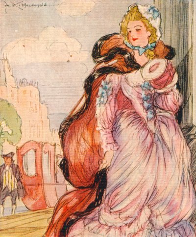 Fru Fitzherbert, langvarig følgesvend til den fremtidige kong George IV af Det Forenede Kongerige, 1937. af Unbekannt