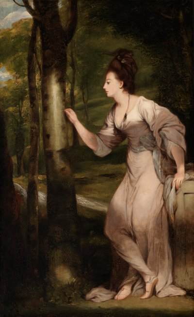 Mrs. Lloyd, 1700-tallet. af Unbekannt