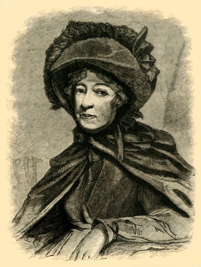 Fru Thrale, c1878. af Unbekannt