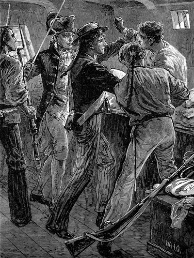 Mytteri af besætningen på Bounty, 1789 slutningen af det 19. århundrede af Unbekannt