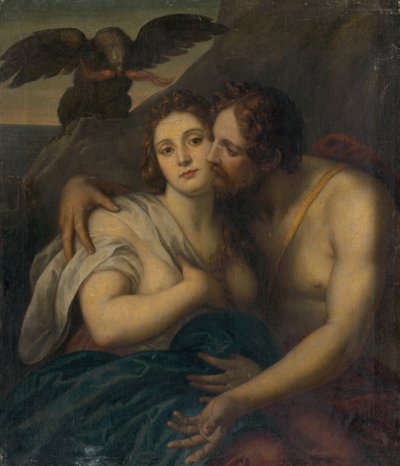 Mytologisk scene af Unbekannt