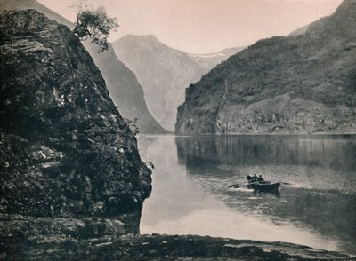 Nærøyfjord, 1914. af Unbekannt