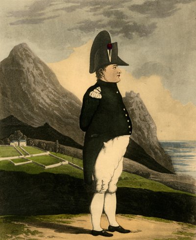 Napoleon Bonaparte, 1816, 1921. af Unbekannt