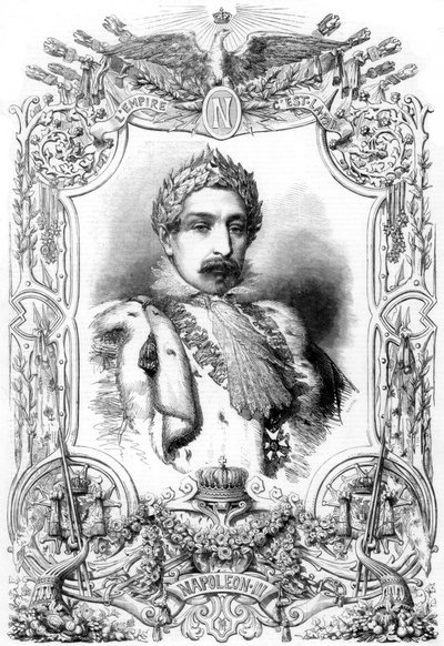 Napoleon III, kejser af Frankrig, 1853 af Unbekannt