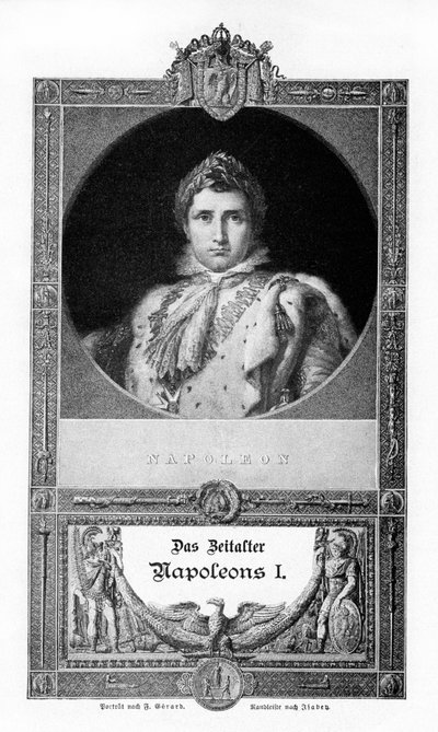 Napoleon I Bonaparte, franskmændenes kejser, 1900 af Unbekannt