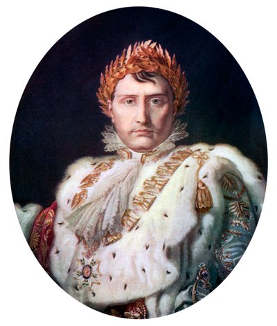 Napoleon I i sin kroningsdragt, c1804, c1920 af Unbekannt