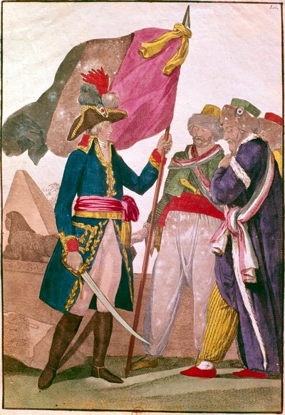 Napoleon in Ägypten, 1799 von Unbekannt