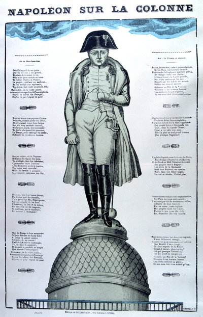 Napoleon auf der Säule von Unbekannt
