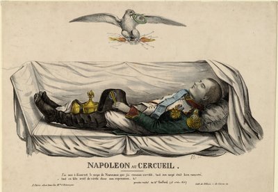 Napoleons kiste, ca. 1840 af Unbekannt