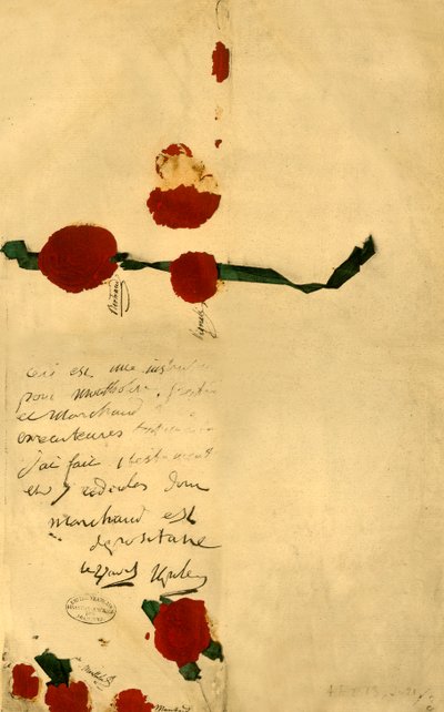 Napoleons vil, 16. april 1821, 1921. af Unbekannt