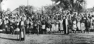 Indfødte dansere i Mombasa, 1924-1925, 1937 af Unbekannt