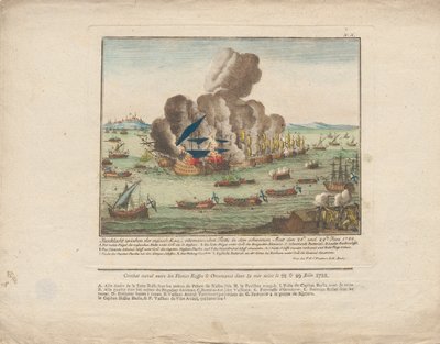 Søslag mellem den russiske og osmanniske flåde i Sortehavet den 28. og 29. juni 1788, 1788. af Unbekannt