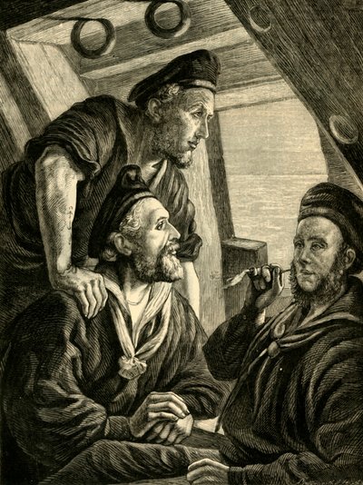Nærmer sig Hjem, 1881. af Unbekannt