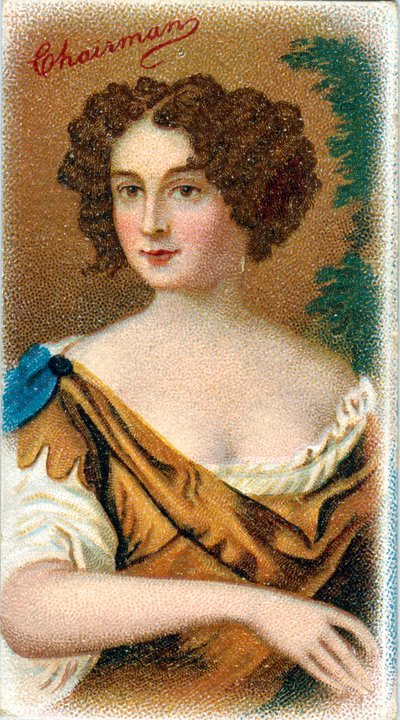Nell Gwynne, engelsk tegneserieskuespillerinde og elskerinde til Charles II af Unbekannt