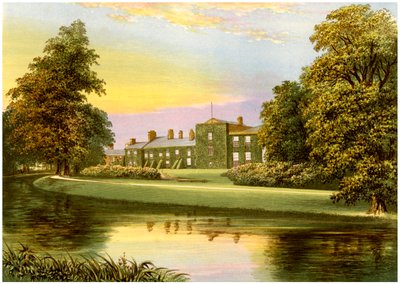 Netherhall, Cumbria, hjemsted for familien Pocklington-Senhouse, c1880 af Unbekannt