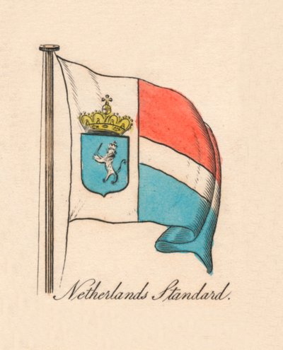 Hollandsk standard, 1838 af Unbekannt