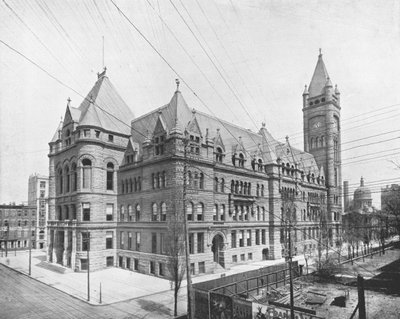 New City Hall, Cincinnati, Ohio, USA, c1900. af Unbekannt