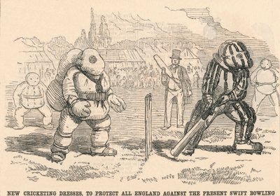 Nye cricketkjoler, for at beskytte hele England mod den nuværende Swift Bowling, 1854. af Unbekannt