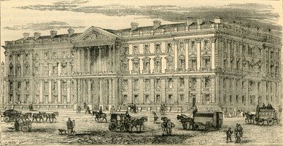 Nyt postkontor, St. Martins-Le-Grand, c1872. af Unbekannt