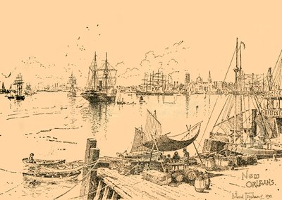 New Orleans, Louisiana, c1890. af Unbekannt