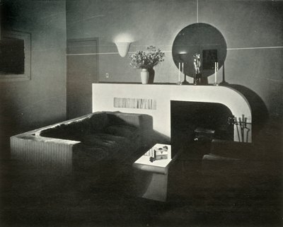 New York pent-house hjem af Raymond Loewy, designet af ham selv - Pejs, 1937. af Unbekannt