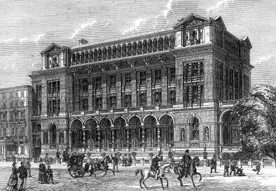 Nye naturvidenskabelige skoler, South Kensington, London, 1800-tallet af Unbekannt