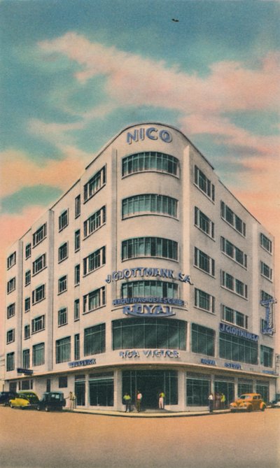Nico Building, Ejere: P. & M. Matera, Barranquilla, c1940