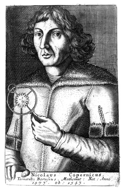 Nicolaus Copernicus, polsk astronom og matematiker af Unbekannt