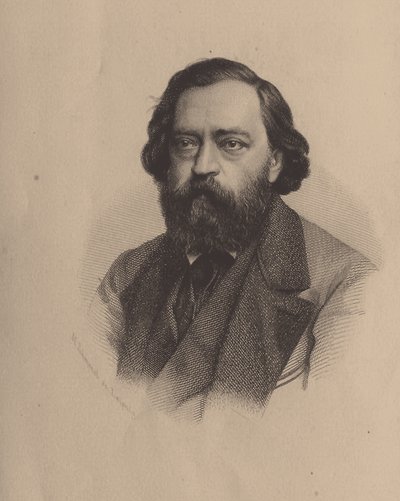 Nikolay Platonovich Ogarev 1813-1877 af Unbekannt