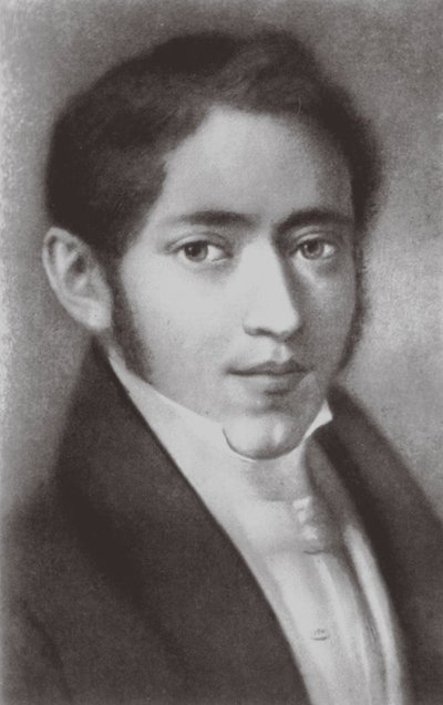 Nikolay Platonovich Ogarev 1813-1877, 1830 af Unbekannt