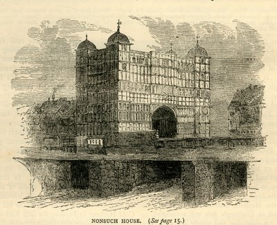 Nonsuch House, c1872. af Unbekannt