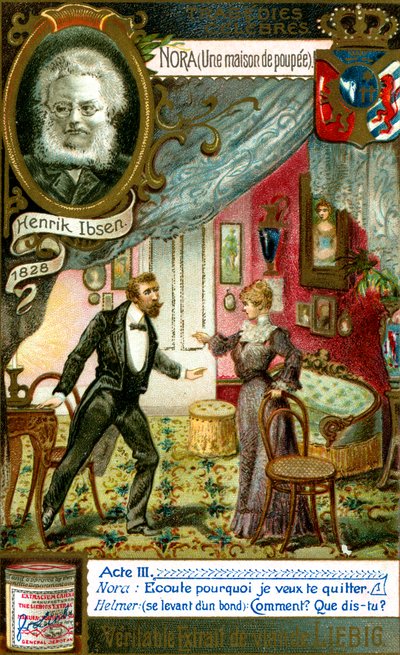 Nora Et dukkehjem af Henrik Ibsen, c1900 af Unbekannt