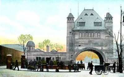Nordindgang, Blackwall Tunnel, London, 20. århundrede af Unbekannt