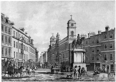 Northumberland House, Charing Cross, 1700-tallet, 1908 af Unbekannt
