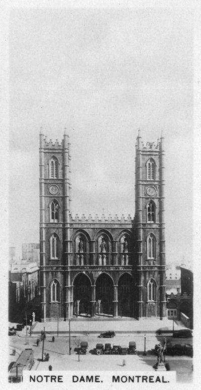 Notre Dame, Montreal, Canada, c1920