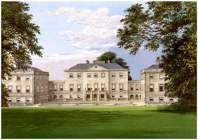 Nuneham Park, Oxfordshire, hjemsted for familien Harcourt, c1880 af Unbekannt