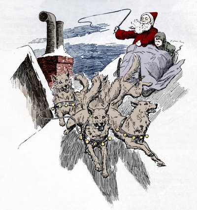 De hvirvlede af sted i et tempo, der tog Bobbies vejret væk, 1901 af Unbekannt
