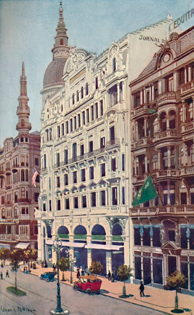 Kontorer for Jornal do Commercio, Avenida Rio Branco, 1914 af Unbekannt