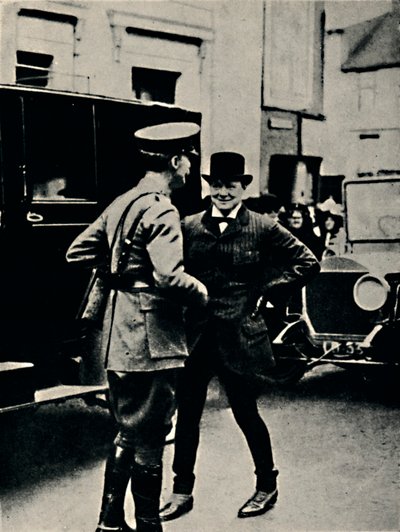 Officielt besøg i Frankrig, 1917, 1945. af Unbekannt